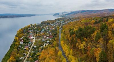 Одно из самых красивых мест Самарской области - село Ширяево. Самара с  высоты птичьего полета - YouTube