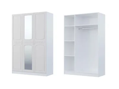 Шкаф \"Венеция-3\" 3-х дверный матовый - купить в интернет-магазине мебели —  «100диванов»