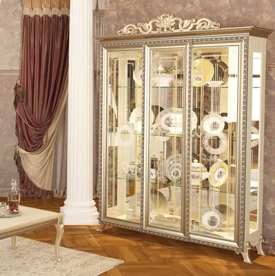 Шкаф 3-х дверный ГВ-04 Версаль — купить за 55680.00 руб. в Москве по цене  производителя!