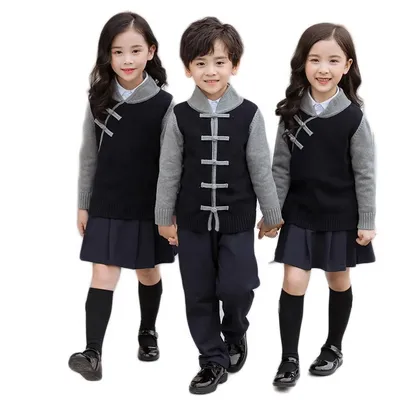 мода осень usa uk начальная школа форма дизайн 2 шт детская школьная форма|  Alibaba.com