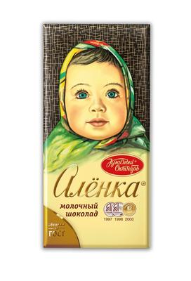 Купить классический молочный шоколад Алёнка в стиках в интернет магазине  Алёнка