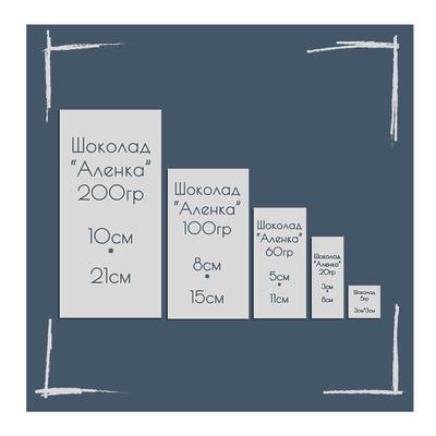 Шоколад в стиле «Аленка» 80 г - купить по низкой цене в Москве