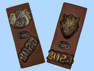 Шоколад с логотипом 5 г. темный 60% какао купить в подарок