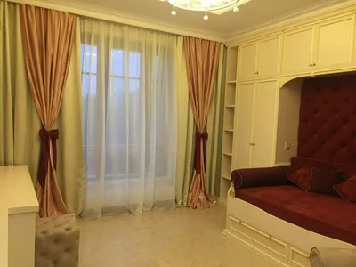 Лаконичные современные шторы в квартире в центре Москвы - Belladone