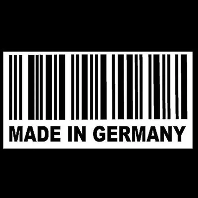 Штрих-Код, Сделанный В Германии - 3D-Иллюстрация - Изолированный На Белом  Фоне Иллюстрация штока - иллюстрации насчитывающей корпоративно, черный:  161057271