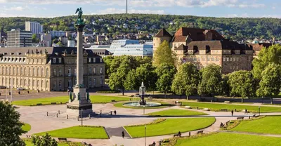 Штутгартesslingen Старый Город Центр — стоковые фотографии и другие  картинки Штутгарт - Штутгарт, Германия, Башня - iStock