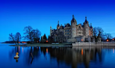Schwerin palace or Schwerin Castle, northern Germany. Stock Photo | Adobe  Stock