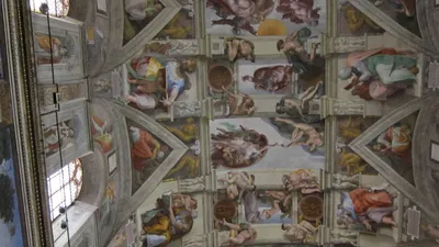 Страшный Суд Фреска Микеланджело