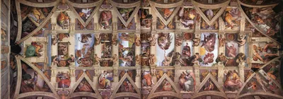 Сикстинская капелла микеланджело фото