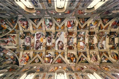 Микеланджело Буонарроти - Сикстинская капелла. Эритрейская сивилла, 1512:  Описание произведения | Артхив