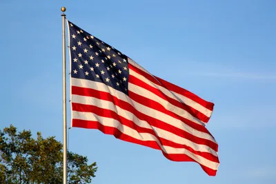 Флаг США USA Соединенные штаты америки 145Х90см НАШФЛАГ Большой  Двухсторонний Уличный - отзывы покупателей на Мегамаркет