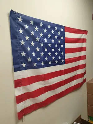 Американский флаг, Национальный флаг США, уличные вышитые звезды, сшитые  полосы, водонепроницаемые нейлоновые 3x5FT латунные кольца | AliExpress