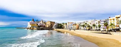 Sitges spain map hi-res stock photography and images - Alamy