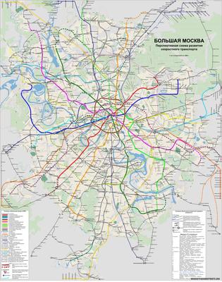 Как будет выглядеть схема московского метро в 2023 году | Rusbase