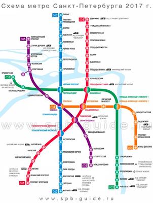 Художник нарисовал забавную карту метро Питера
