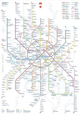 Схема метрополитена (Москва) — Мегаэнциклопедия Кирилла и Мефодия —  медиаобъект
