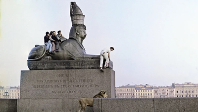 Валя и скульптуры Санкт-Петербурга. 22-23 мая 2015 г.