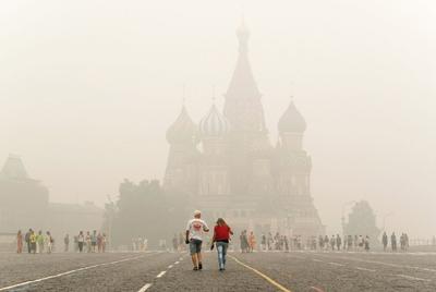 Смог в Москве 2010 :: Алексей Окунеев – Социальная сеть ФотоКто