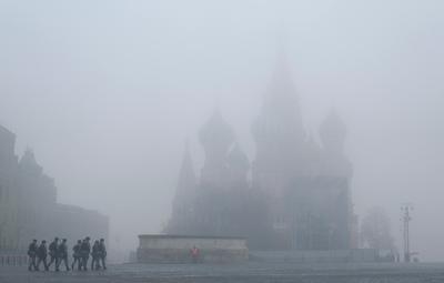 Смог в Москве в 2010 году | Пикабу
