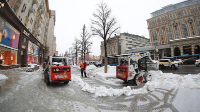 Синоптики рассказали, когда прекратится снегопад в Москве | РБК Life