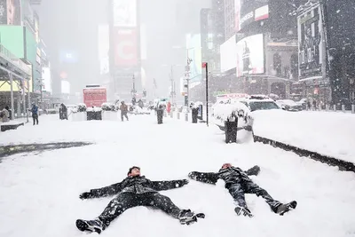 Снегопад в Нью-Йорке глазами читателей ForumDaily. ФОТО. ВИДЕО - ForumDaily