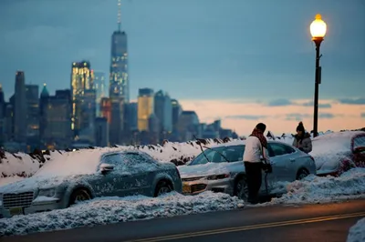 В Нью-Йорке наступила настоящая зима (227499) | News.lt