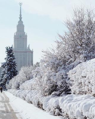 Зимняя, снежная Москва — DRIVE2