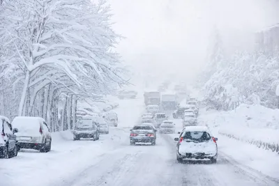 Видео: Нью-Йорк накрыл мощный снежный шторм