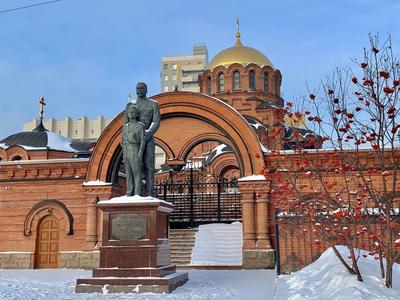 Собор Александра Невского, Новосибирск (Новосибирск, город), фотография.  фасады вид с юго-запада