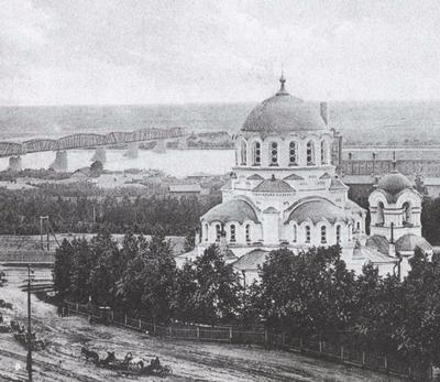 Собор Александра невского в Новосибирске Стоковое Фото - изображение  насчитывающей россия, небо: 187817064