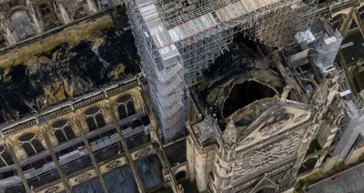 Как выглядит Нотр-Дам де Пари после пожара: невероятные фото с высоты  птичьего полета - «ФАКТЫ»