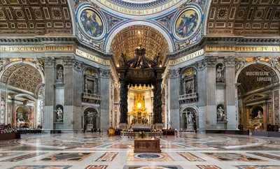 Собор Святого Петра в Ватикане, главная католическая церковь
