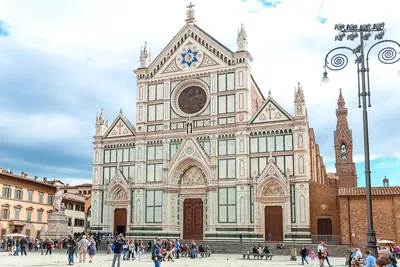 Собор Флоренции Флоренции (Италия) Стоковое Изображение - изображение  насчитывающей санта, улица: 211508953
