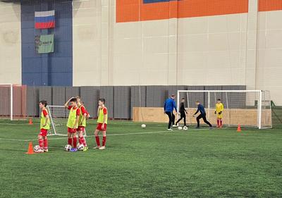 Команда Академии «Новосибирск-2009» провела совместную тренировку со  сверстниками из «Спартака» - ФК «Новосибирск»