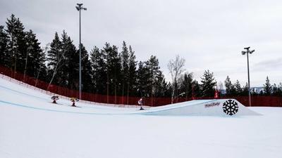 Наши на спартакиаде: топовый турнир сноубордистов на склонах «Солнечной  долины»