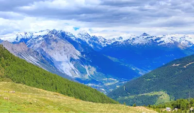 Sondrio Italy April 9 2019 Sondrio View Of Castel Masegra From The City  Stock Photo - Download Image Now - iStock