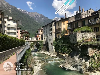 Chiavenna (Sondrio, Italy) Stock Photo | Adobe Stock