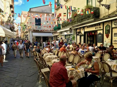 Positano, Amalfi Coast, Campania, Sorrento, Italy. View of the town and the  seaside in a summer sunset Stock Photo - Alamy