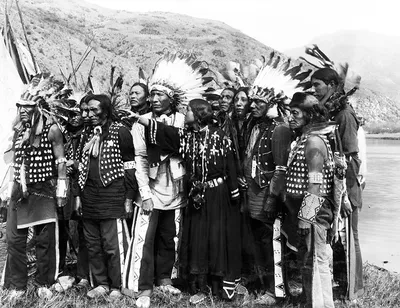 Индейцы Северной Америки на рубеже XIX и ХХ веков. - Фотохронограф