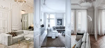 Французские квартиры: красивые фото и визуализации дизайна интерьеров в  разных стилях