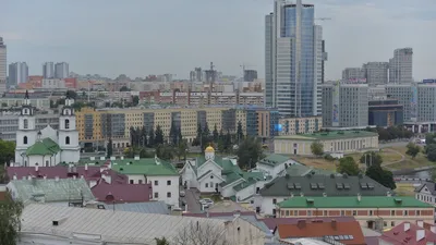 Минск: новый район и модернистские каналы - YouTube