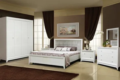 Мебель для спальни Сабрина из массива бука и ольхи, мебель из Беларуси в  Краснодаре