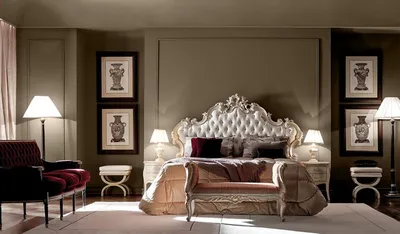 Композиция спальни LUXURY 44, производитель CEPPI, коллекция LUXURY –  элитные спальни из Италии в салоне «ARREDO»
