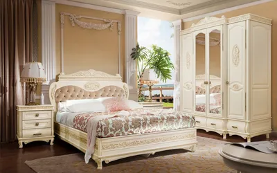 Спальня Флоренция комплект - купить в Уссурийске ◈ цена в интернет-магазине  «12 стульев»