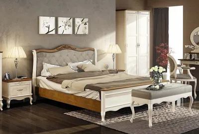 Классическая деревянная спальня Палермо от ТМ Мебус в интернет-магазине  Максидом