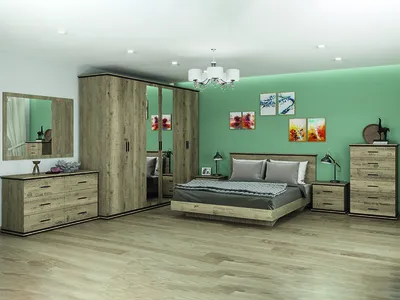 Спальня \"Палермо\" купить в Москве по низкой цене, интернет-магазин Beta  Style