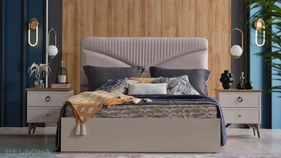 Модульная спальня Валенсия купить за 88762 руб в Москве в интернет-магазине  «Гуд Мебель»