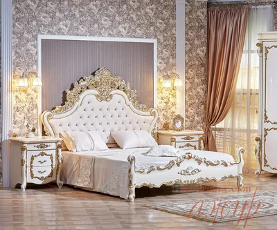 Спальня Венеция (крем/темный орех) бренда «Арида» купить за