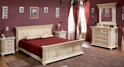 Модульная спальня Венеция Спальни Модульные спальни — Мебельная компания  «Интерьер-Центр»
