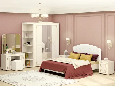 Спальня Версаль купить недорого в интернет-магазине МебельОптТорг в  Санкт-Петербурге